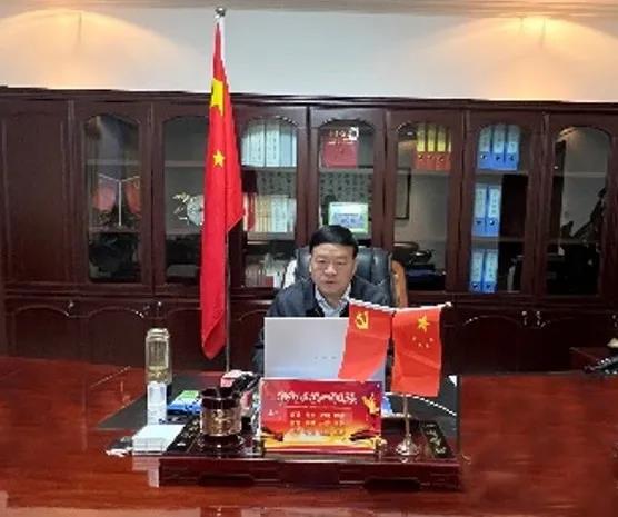 敦煌種業(yè)召開2022年新春團(tuán)拜會(huì) 公司黨委書記、董事長劉興斌致新年賀辭